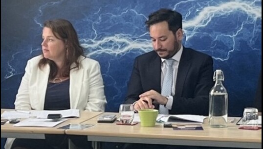 Representatives from the International Maritime Organization (IMO) at the Unrest at Sea conference. Image: Nautilus International Image:Representatives from the International Maritime Organization (IMO) at the Unrest at Sea conference. Image: Nautilus International
