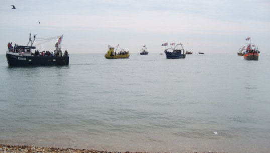Fishing vessels on the UK coast. Picture: Wikimedia Commons Image:Fishing vessels on the UK coast. Picture: Wikimedia Commons