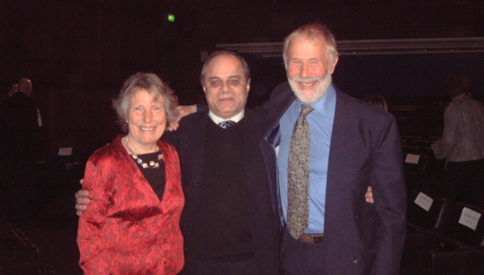 Neil Nadkar (Centre) with Sir Chris Bonnington and Lady Bonnington. Image: Neil Nadkar Image:Neil Nadkar (Centre) with Sir Chris Bonnington and Lady Bonnington. Image: Neil Nadkar