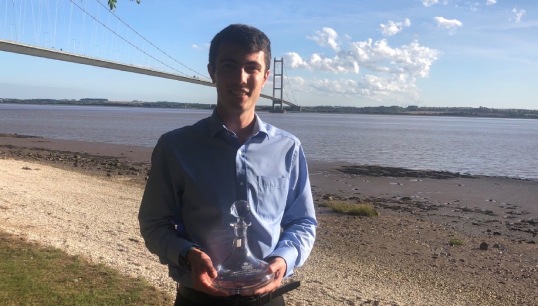 Jake Pass won the award in 2021. Picture: Merchant Navy Welfare Board Image:Jake Pass won the award in 2021. Picture: Merchant Navy Welfare Board