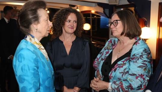 HRH The Princess Royal, patron of Mercy Ships International, at the launch of a fund to support volunteers. Image: Paul Burns/Mercy Ships Image:HRH The Princess Royal, patron of Mercy Ships International, at the launch of a fund to support volunteers. Image: Paul Burns/Mercy Ships