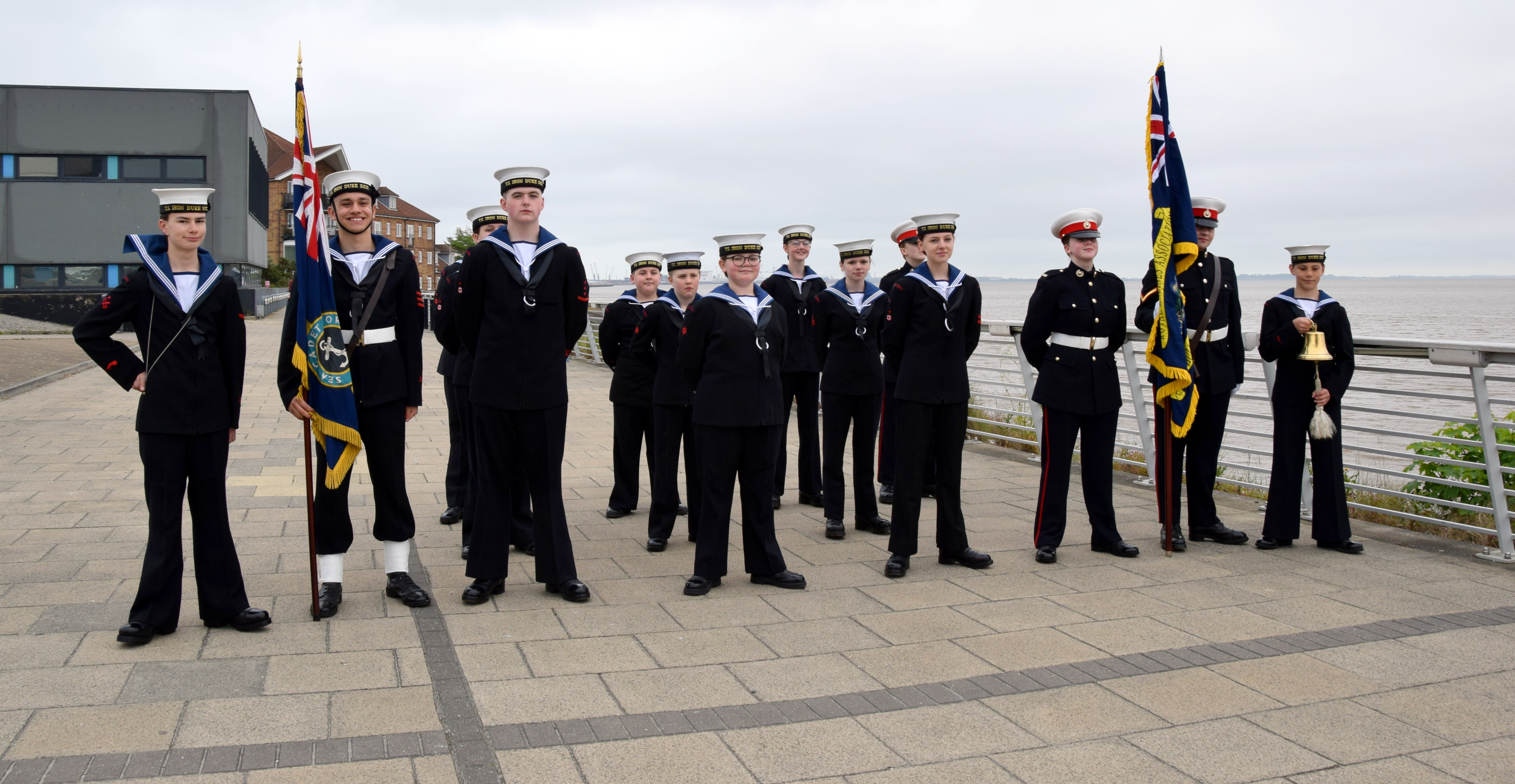 Royal Navy and Royal Marine cadets also took part in the Hull drumhead service. Image: courtesy Keith Thompson Image:Royal Navy and Royal Marine cadets also took part in the Hull drumhead service. Image: courtesy Keith Thompson