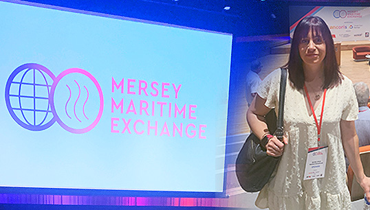 Nautilus strategic organiser Rachel Lynch at the fifth Mersey Maritime Exchange conference sponsored this year by the Union. Image: Nautilus International Image:Nautilus strategic organiser Rachel Lynch at the fifth Mersey Maritime Exchange conference sponsored this year by the Union. Image: Nautilus International