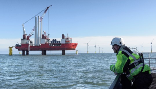Image:All major UK political parties, plus the Dutch government, are committing to boost industry and economic growth by investing in offshore wind - but what is the outlook for maritime professionals? Image: Getty Images