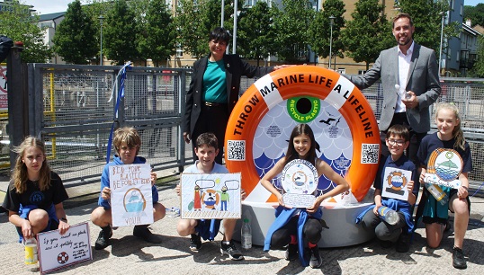 The GreenSeas Trust, a charity founded by seafarer Fazilette Khan (standing left). Image: GreenSeas Trust Image:The GreenSeas Trust, a charity founded by seafarer Fazilette Khan (standing left). Image: GreenSeas Trust