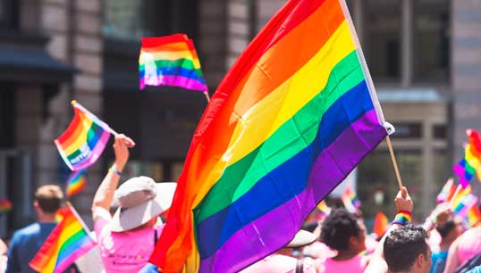 The labour movement needs to provide an alternative to 'rainbow capitalism' says the ITF Image: Getty Images Image:The labour movement needs to provide an alternative to 'rainbow capitalism' says the ITF Image: Getty Images