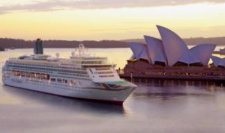 Image:Cruise ships where Nautilus members work: P&O Cruises' Aurora. Image: P&O Cruises