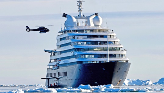 Cruise ships where Nautilus members work: Scenic Cruises' Scenic Eclipse. Image: TheHolyNougat/Wikimedia Commons Image:Cruise ships where Nautilus members work: Scenic Cruises' Scenic Eclipse. Image: TheHolyNougat/Wikimedia Commons