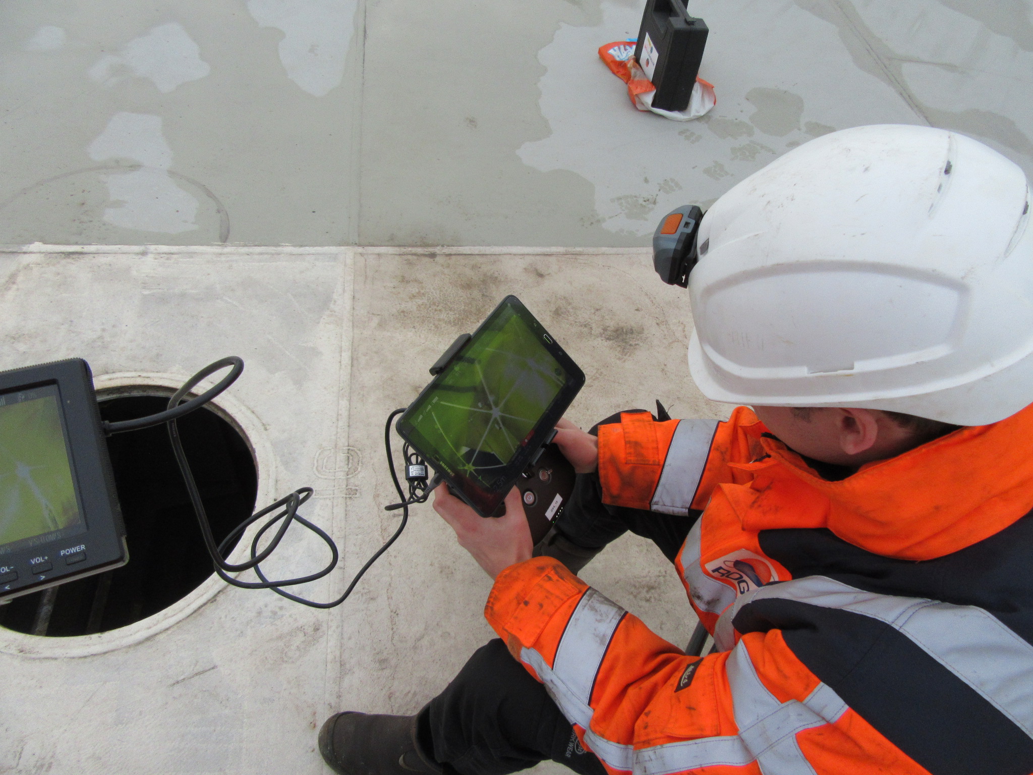 Image: drone can be used in enclosed spaces. Credit: RIMS BV Image: drone can be used in enclosed spaces. Credit: RIMS BV