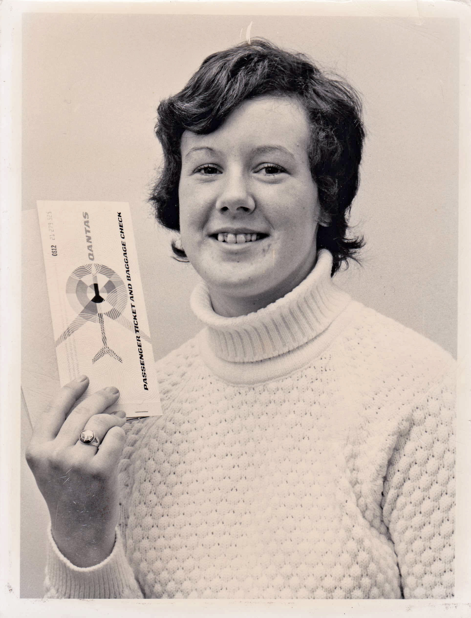 Linda Craig Forbes before first trip Linda Craig Forbes before first trip