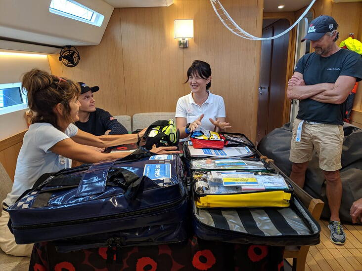 Image: Nautilus yacht partner Liz Baugh Red Square Medical Image: Nautilus yacht partner Liz Baugh Red Square Medical