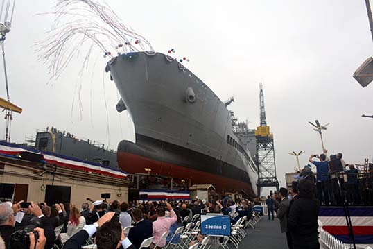 USNS Harvey Milk. Image: US Military Sealift Command Image:USNS Harvey Milk. Image: US Military Sealift Command
