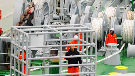Seafarers are urged to take part in the survey to help the ITF gain a fuller understanding of the health protection measures currently being applied during the pandemic. Image: Danny Cornelissen Image:Seafarers are urged to take part in the survey to help the ITF gain a fuller understanding of the health protection measures currently being applied during the pandemic. Image: Danny Cornelissen