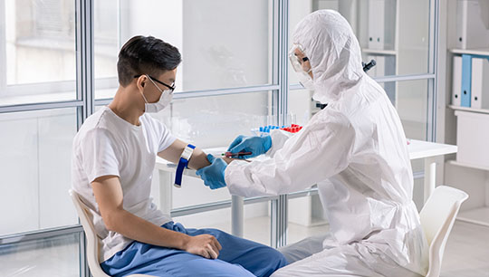 Medical check: some ports are failing to provide essential services to seafarers. Image:Medical check: some ports are failing to provide essential services to seafarers.