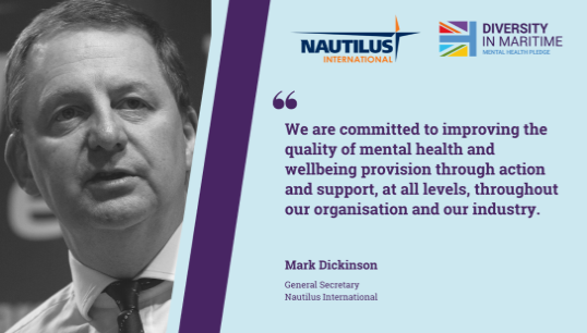 Image:The new pledge has been created by Maritime UK's Mental Health Network and signed by leading industry organisations.