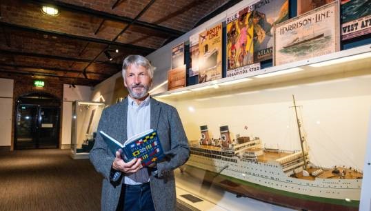 Andrew Linington, author of the Nautilus history book Pulling Together. Image: Brad Wakefield Image:Andrew Linington, author of the Nautilus history book Pulling Together. Image: Brad Wakefield