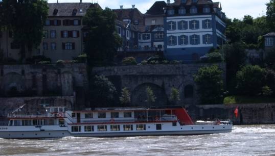 The Hafenmuseum in Basel is holding an exhibition on 100 years of the Swiss Rhine boatmaster's licence. Image: Swiss-flagged vessel on the River Rhine/Wikimedia Commons. Image:The Hafenmuseum in Basel is holding an exhibition on 100 years of the Swiss Rhine boatmaster's licence. Image: Swiss-flagged vessel on the River Rhine/Wikimedia Commons.