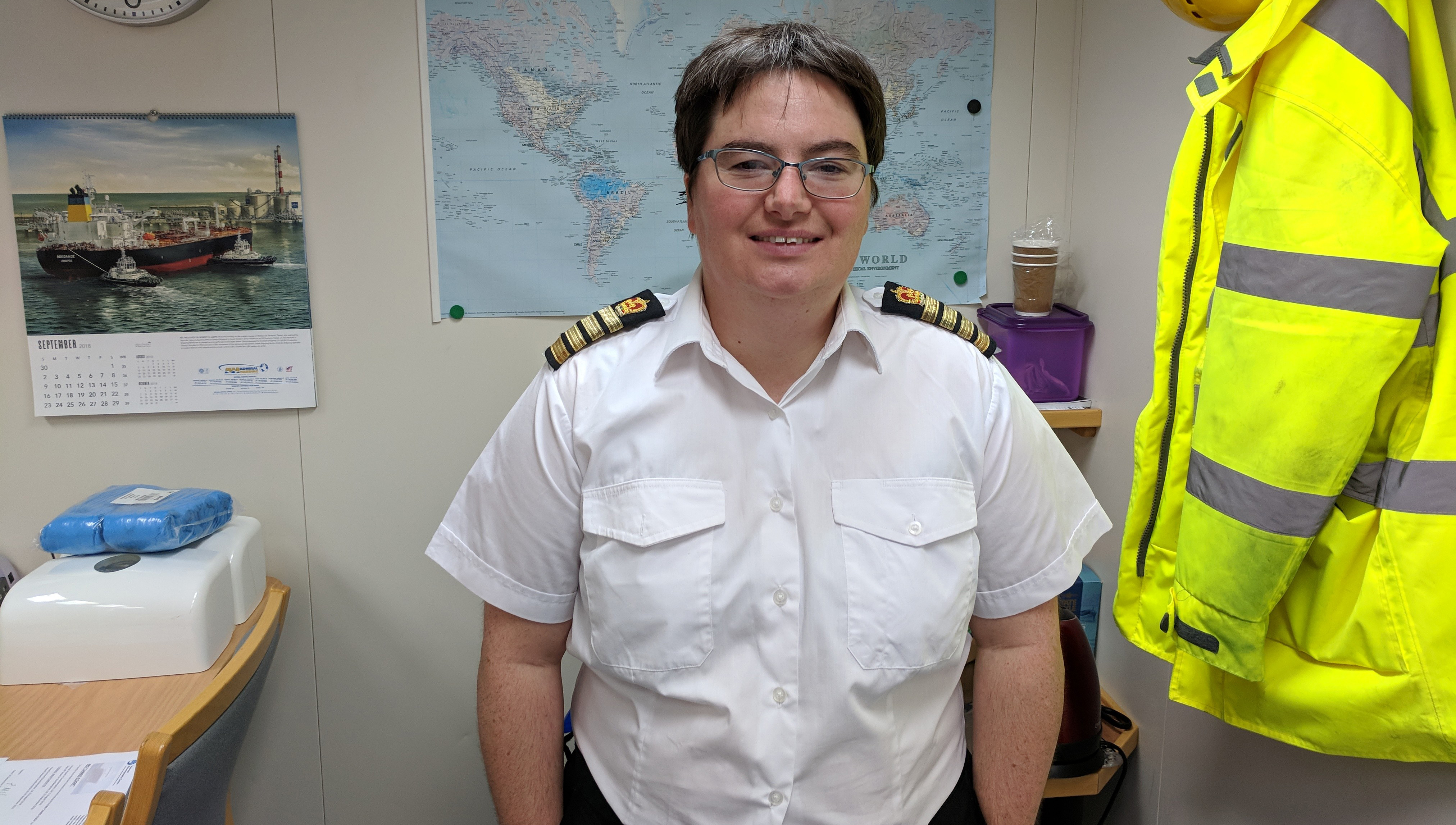 Nautilus member Captain Evelyn Voaden is part of the NMM community research team Image:Nautilus member Captain Evelyn Voaden is part of the NMM community research team