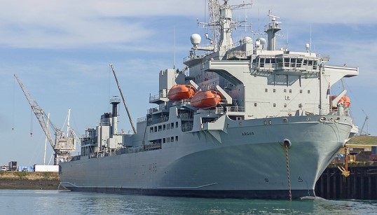 The RFA primary casualty receiving ship Argus. Image: Wikimedia Commons Image:The RFA primary casualty receiving ship Argus. Image: Wikimedia Commons