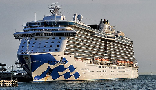The Princess Cruises vessel Majestic Princess. Image: Tunestoons/Wikimedia Commons Image:The Princess Cruises vessel Majestic Princess. Image: Tunestoons/Wikimedia Commons