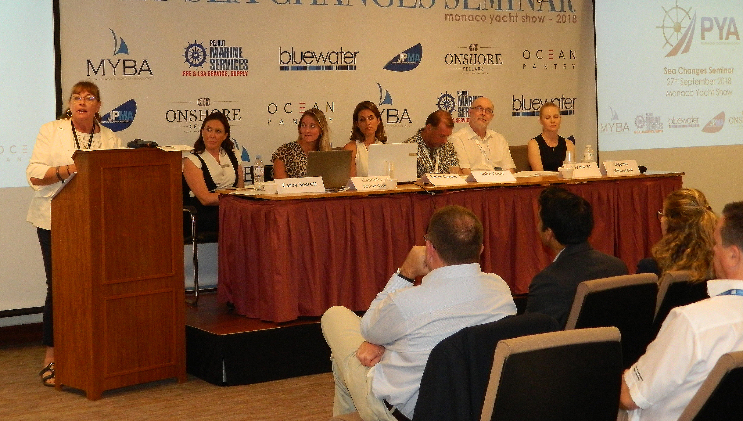 Image:The PYA Sea Change seminar where the research findings were presented.