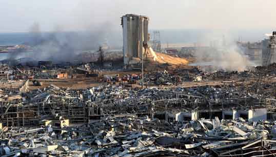 Dockers and seafarers are believed to be among the 100 killed and the thousands injured during the explosion at the Port of Beirut which has devastated the city. Image: Unicef Lebanon Twitter Image:Dockers and seafarers are believed to be among the 100 killed and the thousands injured during the explosion at the Port of Beirut which has devastated the city. Image: Unicef Lebanon Twitter
