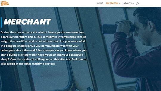 Image:Nautilus worked with several Dutch organisations to raise safety awareness