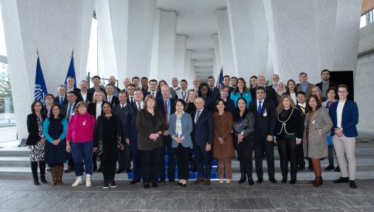 Image:Delegates gathered in Geneva from labour organisations, industry and government to set a new course for the sector. Image: ILO