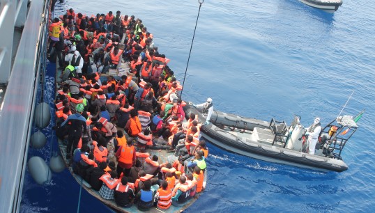 Transport workers could be required to detain migrants under the provisions of the Bill. Image: Irish Defence Forces Image:Transport workers could be required to detain migrants under the provisions of the Bill. Image: Irish Defence Forces