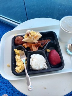 Breakfast, day 1 Image:Breakfast, day 1