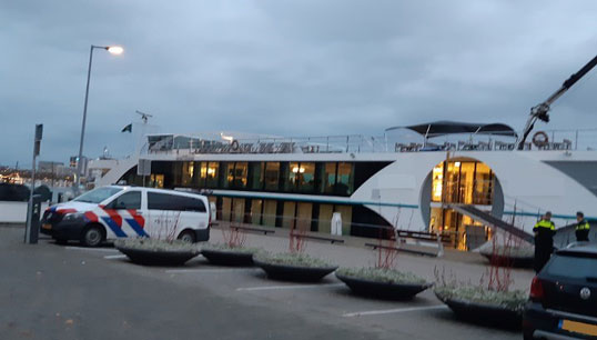 'Hotel workers on rivercruise ships experience injustices across the board, especially with regards to working hours and leisure regulations,' says Nautilus national organiser Holger Schatz. Image: NL Police Image:'Hotel workers on rivercruise ships experience injustices across the board, especially with regards to working hours and leisure regulations,' says Nautilus national organiser Holger Schatz. Image: NL Police
