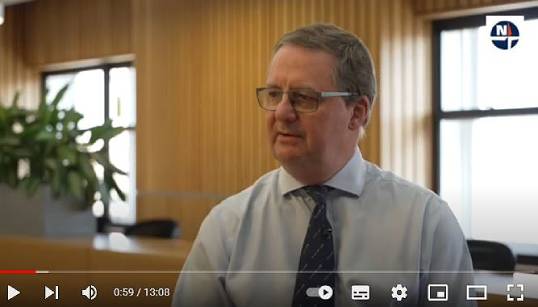 Image:Nautilus general secretary Mark Dickinson. Image: Nautilus International