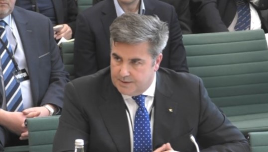P&O Ferries told the BBC Mr Hebblethwaite was resigning to 'dedicate more time to family matters'. Image: UK Parliament Image:P&O Ferries told the BBC Mr Hebblethwaite was resigning to 'dedicate more time to family matters'. Image: UK Parliament
