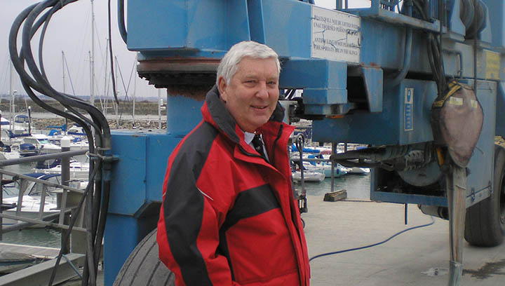 Image:Peter Moth: in post for 21 years following a temporary appointment.