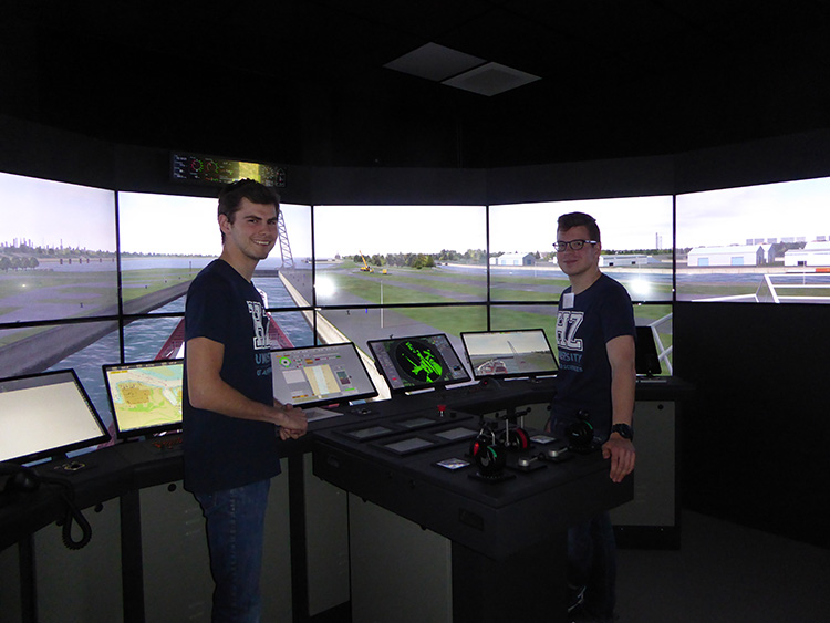 Simulator training underway in Vlissingen, Netherlands. Image:Simulator training underway in Vlissingen, Netherlands.