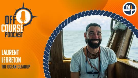 Image:Laurent Lebreton, head of research at The Ocean Cleanup, features in the latest Off course series of podcasts from Nautilus International. You can also watch the interview on NautilusTV on YouTube. Image: Nautilus International