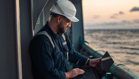 Image:Maritime charities say the past year has highlighted how digital applications can enable them  to deliver an effective and broad range of welfare provision. Igor Kardasov/Getty Images