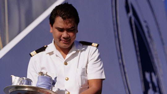 Image:No exemption: cruise crew will have to comply with Scotland's traffic light system. Getty Images