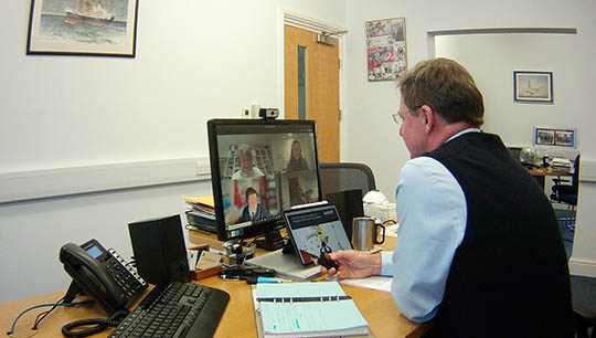 Advocating for crew: Mr Dickinson pushed for more financial support for seafarers. Image:Advocating for crew: Mr Dickinson pushed for more financial support for seafarers.