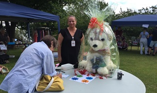 A name the teddy competition gets underway at the fair. Image:A name the teddy competition gets underway at the fair.